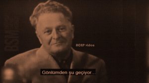 Vatan şairi Nazım Hikmet’in Sovyetler Birliği’nde katıldığı bir televizyon programından