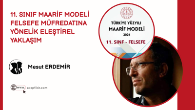 Maarif Modeli çerçevesinde oluşturulan 11. sınıf felsefe dersi, bazı güçlü